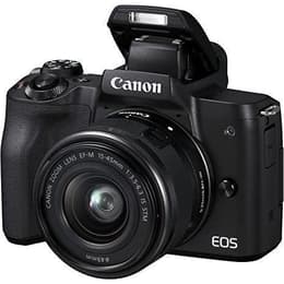 EOS M50 - Black + Canon Canon Zoom Lens EF-M 15-45mm f/3,5-6,3 IS STM f/3.5-6.3