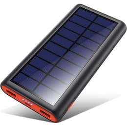 External battery Simpletek Power Bank 26800mAh 5V 2xUSB 1xMicro-USB Solar Panel