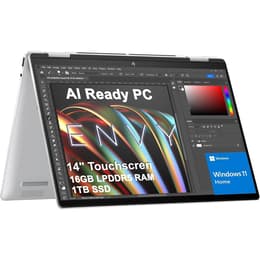 HP Envy x360 2-in-1 14-inch (2022) - Core i7 - Gen 12 (U) - 16GB - SSD 512 GB + HDD 512 GB QWERTY - English