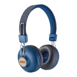 House Of Marley Positive Vibration 2.0 BT wireless Headphones with microphone - Blue