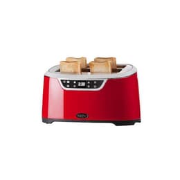 Toaster Boretti B301 slots - Red