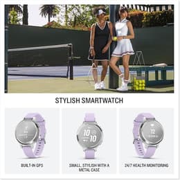 Smart Watch Garmin HR GPS Lily 2 Active - Lila