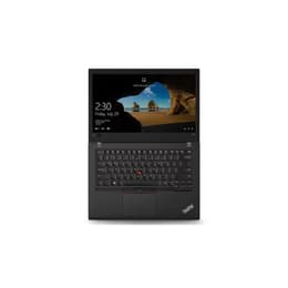 Lenovo ThinkPad T480 14-inch (2019) - Core i5-8250U - 16GB - SSD 256 GB QWERTY - English