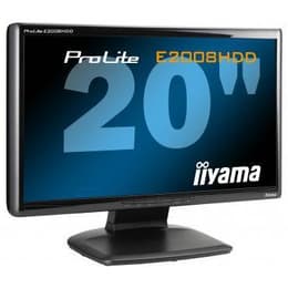 20-inch Iiyama ProLite E2008HDD 1600 x 900 LCD Monitor Black