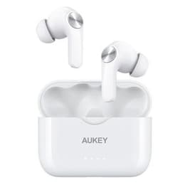 Aukey EP-T31 Earbud Noise-Cancelling Bluetooth Earphones - White
