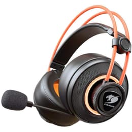 Cougar Immersa Pro Ti noise-Cancelling gaming wired Headphones with microphone - Black/Orange