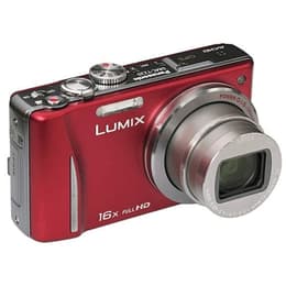 Compact Lumix DMC-TZ20 - Red + Panasonic Leica DC Vario-Elmar 24–384mm f/3.3–5.9 ASPH. f/3.3–5.9