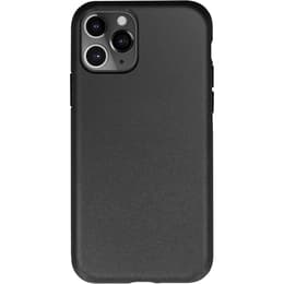 Case iPhone 11 Pro Max - Natural material - Black