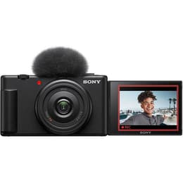 Compact ZV-1F - Black + Sony Sony Tessar AF f/2-f/7.6mm f/2