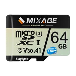 Kingspec Master Pro MicroSDHC UHS-1 Max Read 95 MB/s Max Write 40 MB/s USB key