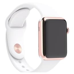 Apple Watch Series 4 (2018) GPS + Cellular 40 mm - Aluminium Gold - Sport band White