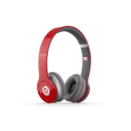 Beats By Dr. Dre Beats Solo HD wired Headphones with microphone - Red/Grey