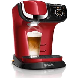 Pod coffee maker Tassimo compatible Bosch TAS6503 1.3L - Red/Black
