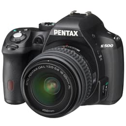 Reflex K-500 - Black + Pentax Pentax DA 18-55 mm f/3.5-5.6 AL + Pentax HD Pentax-DA 55-300mm f/4-5.8 ED WR f/3.5-5.6 + f/4-5.8
