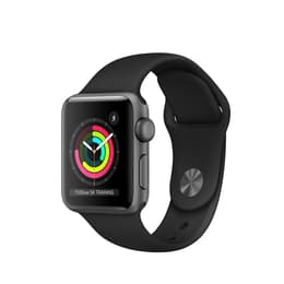 Apple Watch (Series 3) 2017 GPS 42 - Aluminium Grey - Sport band Black