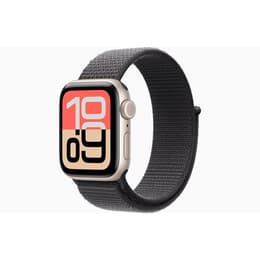 Apple Watch Series 7 (2021) GPS + Cellular 41 mm - Titanium Silver - Nike Sport band Black
