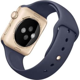 Apple Watch (Series 1) 2016 GPS 42 - Aluminium Gold - Sport loop Blue