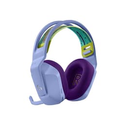 Logitech G733 gaming wireless Headphones with microphone - Mauve