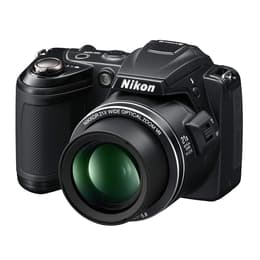 Compact Coolpix L120 - Black + Nikon Nikkor 21X Wide Optical Zoom VR 25–525mm f/3.1–5.8 f/3.1–5.8