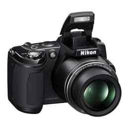Compact Coolpix L120 - Black + Nikon Nikkor 21X Wide Optical Zoom VR 25–525mm f/3.1–5.8 f/3.1–5.8