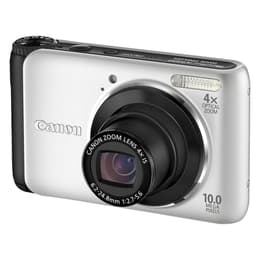 Compact PowerShot A3000 IS - Silver + Canon Zoom Lens 4x IS 35-140mm f/2.7-5.6 f/2.7 - 5.6