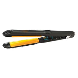 Italian Design Gold Styler Volume Round - Black/Yellow Hair straightener