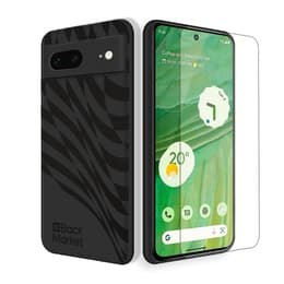 Back Market Case Pixel 7 and protective screen - Recycled plastic - Black