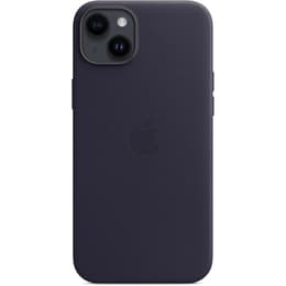 Apple Leather case iPhone 14 Plus - Magsafe - Leather Black
