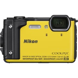 Compact Coolpix W300 - Yellow + Nikon Nikkor Wide Optical Zoom 24-120mm f/2.8-4.9 f/2.8-4.9