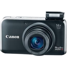 Canon PowerShot SX210 IS Compact 14 - Black