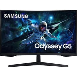 27-inch Samsung Odyssey Odyssey G5 LS27CG552EUXXU 1280 x 1024 LED Monitor Black