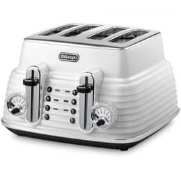 Toaster Delonghi CTZ4003W 4 slots - White