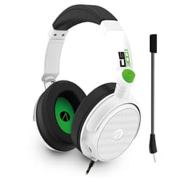 Stealth C6-300 X noise-Cancelling gaming wired Headphones with microphone - White/Green