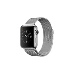 Apple Watch (Series 2) 42 - Stainless steel Silver - Milanese Silver
