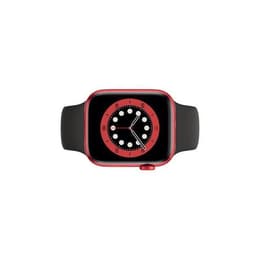 Apple Watch (Series 6) 2020 GPS + Cellular 44 - Aluminium Red - Sport band Black