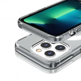 Case iPhone 13 Pro and 2 protective screens - TPU - Transparent