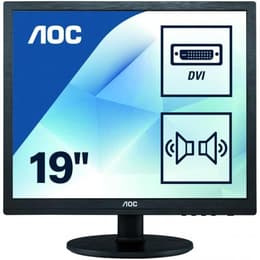 19-inch Aoc E960SRDA 1280 x 1024 LED Monitor Black