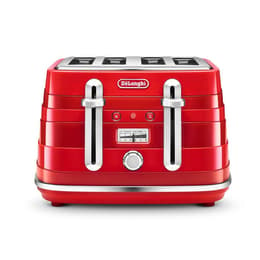 Toaster Delonghi CTA4003R 4 slots - Red