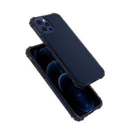 Case iPhone 12 Pro Max - Silicone - Black/Transparent