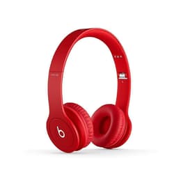 Beats By Dr. Dre Solo HD noise-Cancelling wired + wireless Headphones with microphone - Red
