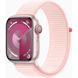 Apple Watch Series 9 (2023) GPS 45 mm - Aluminium Pink - Sport loop Pink