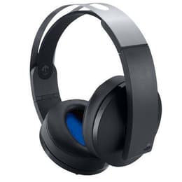 Sony Platinum gaming wired + wireless Headphones with microphone - Black/Silver