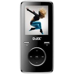 Djix D-JIXM350 MP3 & MP4 player 8GB- Black