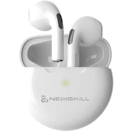 Newskill Anuki Lite Earbud Noise-Cancelling Bluetooth Earphones - White