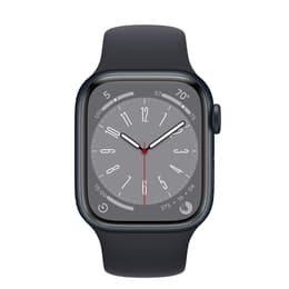 Apple Watch Series 8 (2022) GPS + Cellular 45 mm - Aluminium Midnight - Sport band Midnight