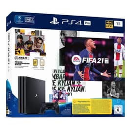PlayStation 4 Pro 1000GB - Black + FIFA 21