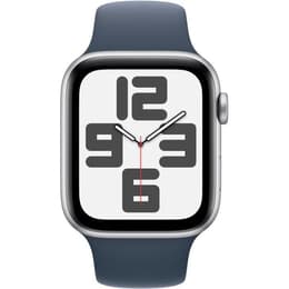 Apple Watch Series SE 2 (2022) GPS + Cellular 44 mm - Aluminium Silver - Sport band Blue