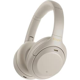 Sony WH-1000XM4 noise-Cancelling wireless Headphones with microphone - Beige