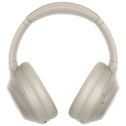 Sony WH-1000XM4 noise-Cancelling wireless Headphones with microphone - Beige