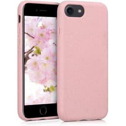 Case iPhone SE (2022/2020)/8/7/6/6S - Natural material - Pink